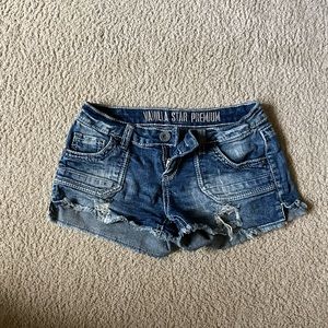 vanilla star premium denim shorts size 3
